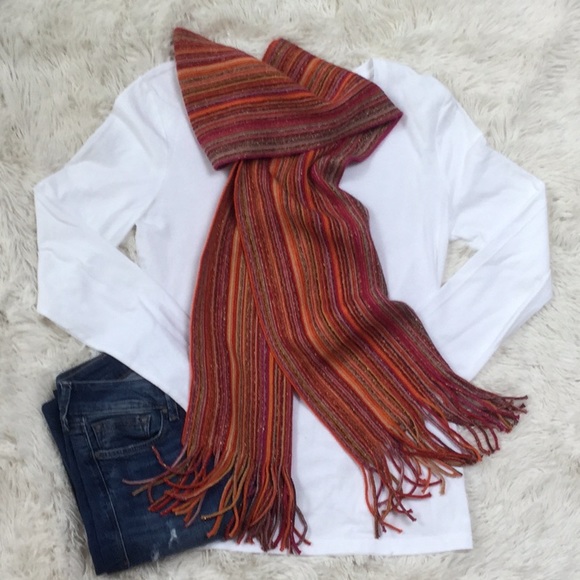 jcpenney Accessories - JCP Scarf 💗 Pink Orange Sparkle